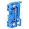 Conector Șine 0,08-2,5mm2 2 Piste Albastru