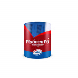 Baza de Colorare Vitex Platinum, 2.25 L, Alb Satin, Email Poliuretanic pe Baza de Apa, Baza de Colorare Satin Suprafete din Lemn, Baze de Colorare Alb