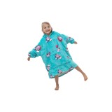 Hanorac cu glugă tip pătură oversize - Hanorac uriaș din sherpa super moale, călduros și confortabil, potrivit