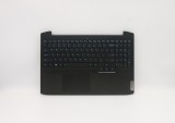 Carcasa superioara cu tastatura palmrest Laptop Gaming, Lenovo, IdeaPad 3-15IMH05 Type 81Y4, 5CB0Y99503, AP1JM000300, AM1JM000500, Onyx Black, ilumina