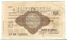 CEC 150 lire 1976 - Banco di Sicilia foto