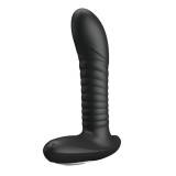 Cumpara ieftin Vibrator Anal Cu Bile Rotative Si Telecomanda, Negru