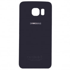 Capac Baterie NOU Original Samsung G925 S6 Edge Black Sapphire (GH82-09602A)