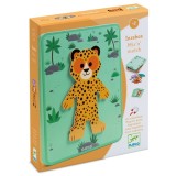 Joc cu magneti Mix'n'match Djeco