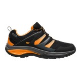 Cumpara ieftin Adidasi sport pentru trekking cu detalii reflectorizante negru portocaliu