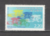 Franta.1989 C.M. de ciclism Chambery XF.555, Nestampilat