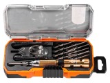 Kit şurubelniţe precizie 11 piese pentru reparat smartphone NEO TOOLS etui