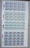 TIMBRE ROM&Acirc;NIA LP1445/1997 -SPORTURI NEOLIMPICE - 4 COLI DE 25 TIMBRE - MNH, Nestampilat