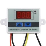 Termostat Digital XH-W3001 220V 10A 1500W &ndash; Controller Temperatura -50&deg;C~110&deg;C Incubator Sera Clocitoare