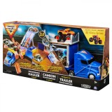 MONSTER JAM SET DE JOACA CAMIONUL CONVERTIBIL IN ARENA SuperHeroes ToysZone, Spin Master