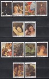 Bhutan 1989 - A 500-a aniversare a nașterii lui Titian, 2 Serii + 12 Colite (!), SET COMPLET EXTREM DE RAR !!!, 8 POZE, MNH