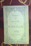 Cicero Oratio pro Marcello / text latin comentat in franceza