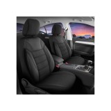 Set Huse Scaune Auto pentru Opel Antara - DeluxeBoss Classico, pentru bancheta rabatabila fractionata, 11 piese, negru gri