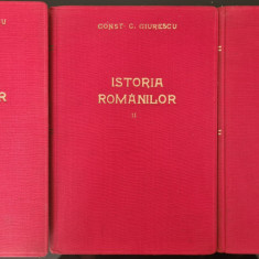 Istoria romanilor (vol. 1, 2/1 si 2/2) - Constantin C. Giurescu