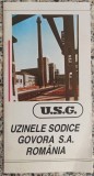 Uzinele Sodice Govora S.A., pliant prezentare anii '90