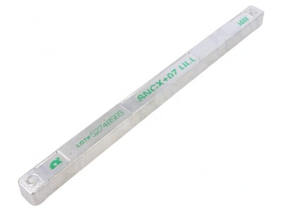 Tijă fără plumb Sn99.3Cu0.7 1kg ALPHA VACULOY SNCX PLUS foto