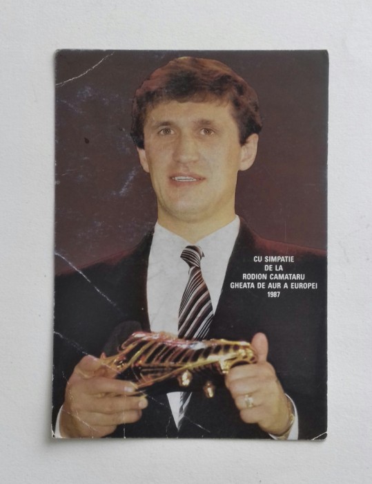 Rodion Camataru - castigatorul Ghetei de Aur a Europei in anul 1987