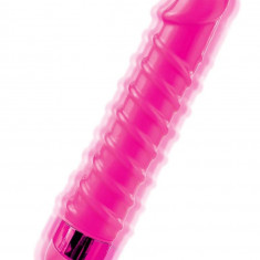 Vibrator Candy Twirl Massager, Roz, 16.5 cm