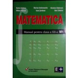 MATEMATICA MANUAL PENTRU CLASA A XII-A (M1)-DORIN ANDRICA SI COLAB.-344853