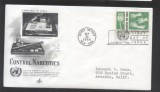 UN New York 1964 Narcotics control Mi.143 FDC UN.203