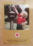 C9 33 - 1979 - Calendar de buzunar - Societatea de cruce rosie din Romania
