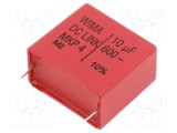 Condensator WIMA cu polipropilenă 10uF 600V ESR 11m&Omega; THT &plusmn;10%