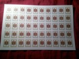 3 Blocuri Moldova 1991 Prima Emisiune - cu 50x3val. seria