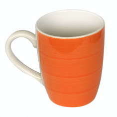 Cana ceramica, 390ml, orange, Keramik, 0121108, foto