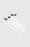 Vans sosete 3-pack barbati, culoarea alb