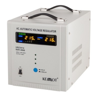 STABILIZATOR TENSIUNE AUTOMAT 3000VA KEMOT foto