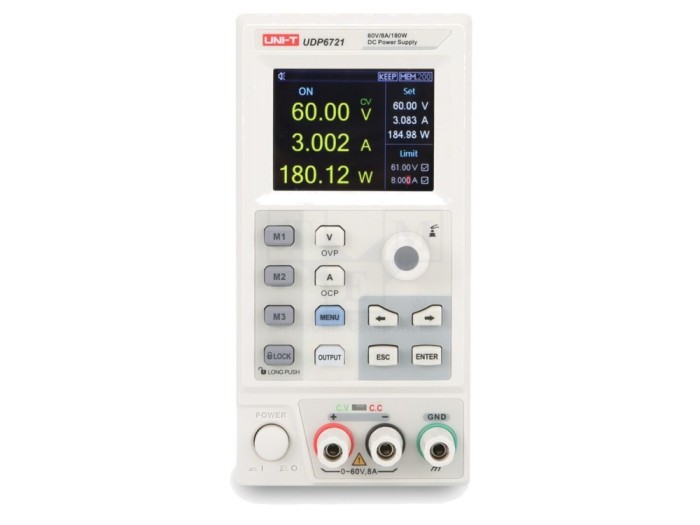 Alimentator de laborator programabil - canal unic