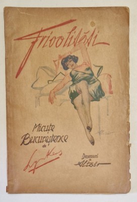 FRIVOLITATI MICUTE BUCURESTENE de LYNKEUS, cu desene de ALTAIR - BUCURESTI foto