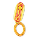 Jucarie dresaj caini - Clicker Hot dog