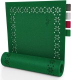 Fata de masa S&ouml;lmo, textil, verde/alb, 100 x 30 cm