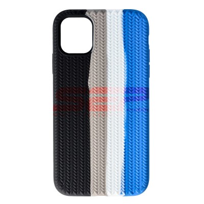 Toc silicon Woven Texture Apple iPhone 11 Storm foto