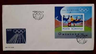 1972-Lp798-Olimp.Munchen col.dant.-FDC foto