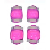Set de Protectie Coate si Genunchi, Copii, Roz