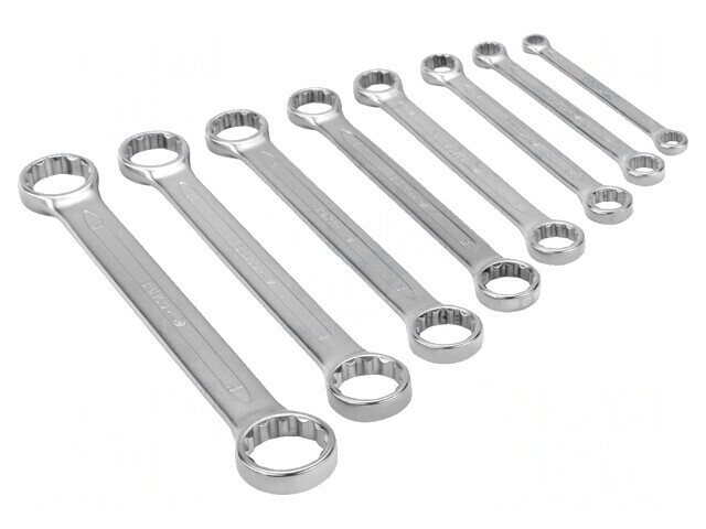Set 8 Chei Inelare Oțel Aliat