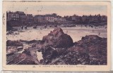 bnk cp Franta - Parame - La plage et les Rochers - circulata
