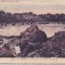 bnk cp Franta - Parame - La plage et les Rochers - circulata