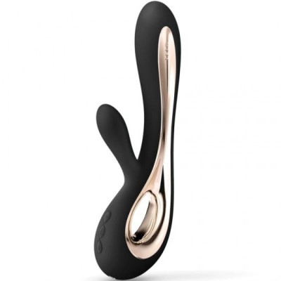 LELO - SORAYA 2 BLACK RABBIT VIBRATOR foto