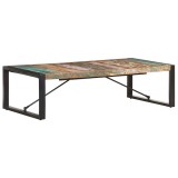 Cumpara ieftin Masuta de cafea, 140 x 70 x 40 cm, lemn masiv reciclat