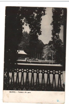 CPI B13553 CARTE POSTALA - BUZIAS - VEDERE DIN PARC, RPR foto