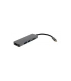 Adaptor USB Type C - HDMI +2x USB 3.0 +cititor card Well
