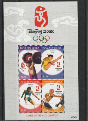 Olimpiada de vara Beijing ,Papua. foto