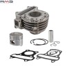 Set Motor Scuter GY6-50 4T (139QMB) D39mm Motorevolution Baotian First Bike Kymco Rex Peugeot Rieju Sachs 50cc
