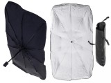 Parasolar Auto tip umbrela pentru parbriz, dimensiune 65 x 110 cm, culoare, AVEX