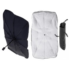 Parasolar Auto tip umbrela pentru parbriz, dimensiune 65 x 110 cm, culoare