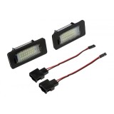 Set lampa numar LED CanBus Audi A1 2010-, A3 2012-, A4 B8, A5 2007-, A7 2010-, Q3 2011, Vw Golf V6 Combi, Passat B6 - B7 Combi, Sharan, Touran 2011-,