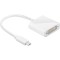 Adaptor DVI mama - USB-C tata 0.2m alb